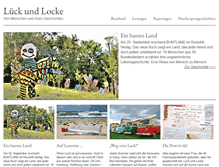 Tablet Screenshot of lueckundlocke.de